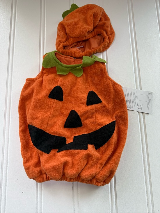 Pottery Barn Kids Other - Pottery Barn Kids Halloween Pumpkin Baby 2 Piece Costume 0-6 Months NEW 3029